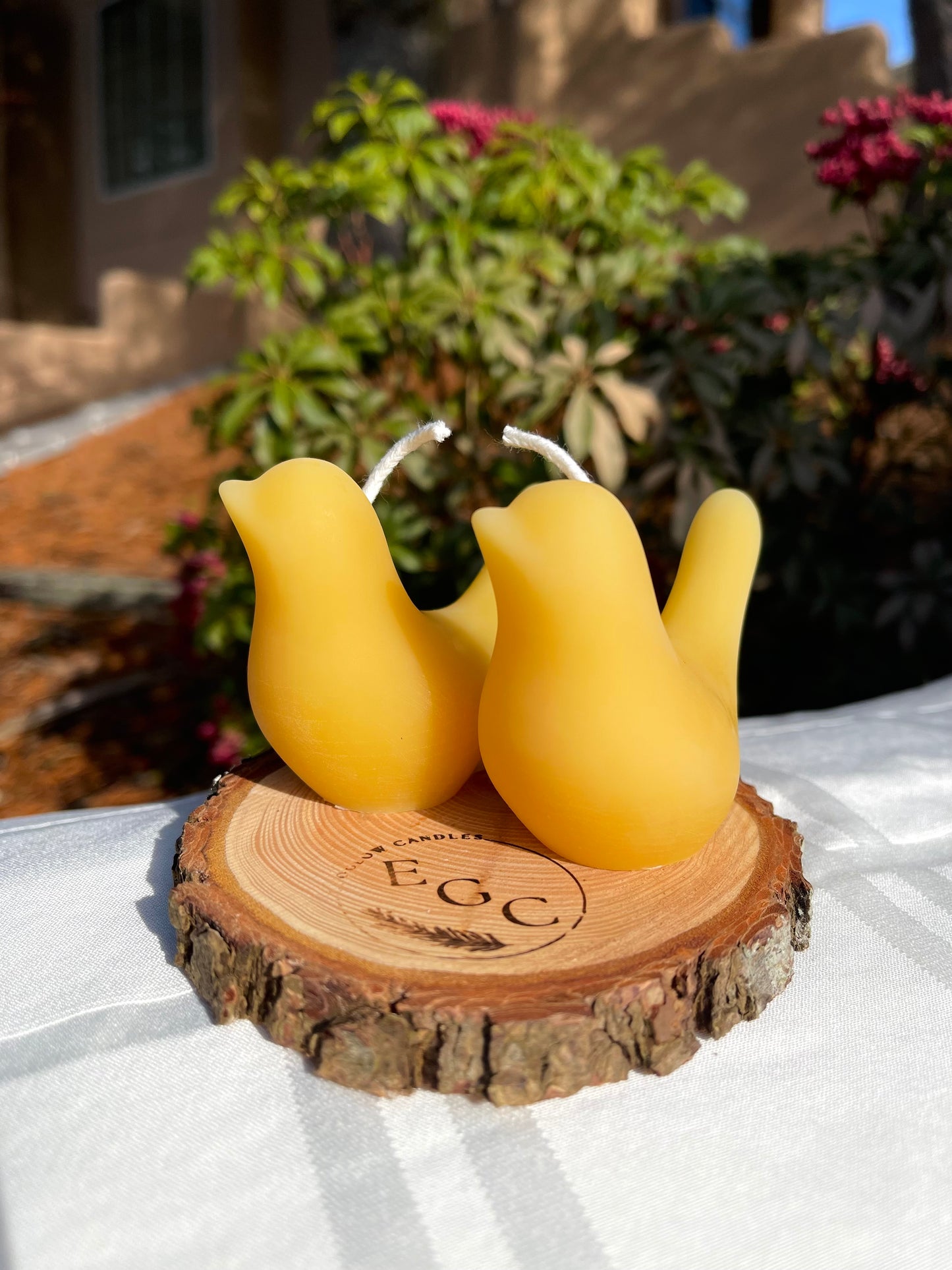Sunny Sparrow Candle Set