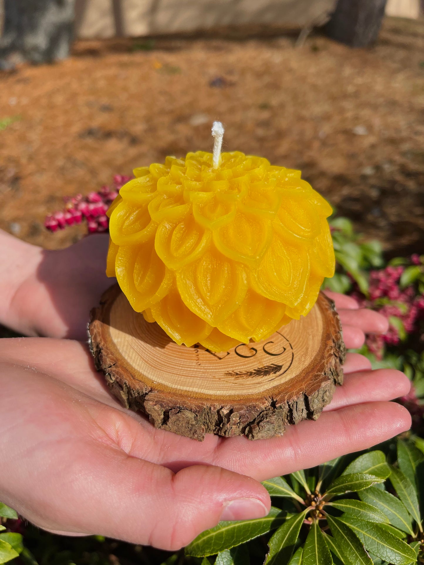 Marigold Glow Candle