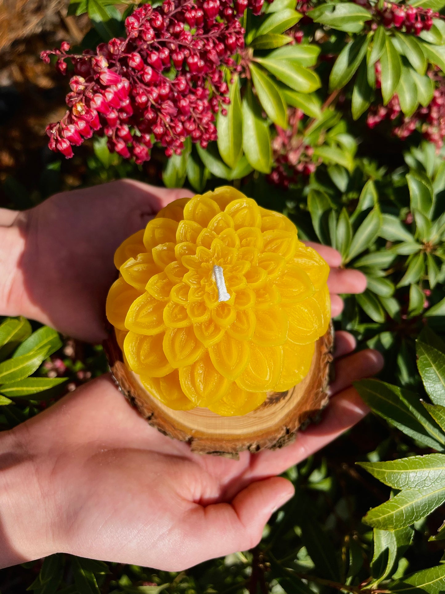 Marigold Glow Candle