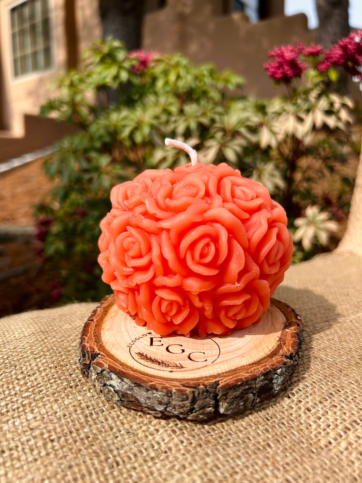 Rose Bloom Candle